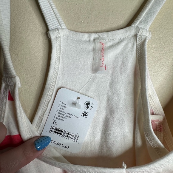 FP Movement HOT SHOT mini Dress romper striped - Picture 5 of 8